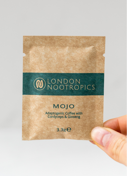 Mushroom Coffee Box Flow + Mojo Adaptogenic Coffee 12 Sachets