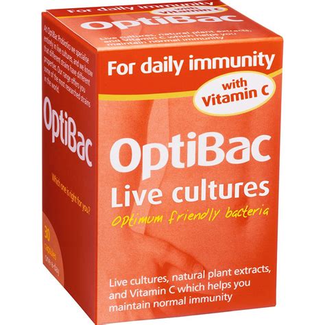 Optibac Immune Probiotics with Vitamin C