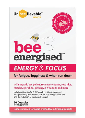 Bee Energised Energy and Focus - 20 Capsules