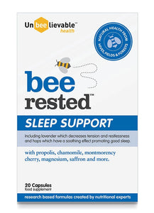 Bee Rested Sleep Support - 20 Capsules