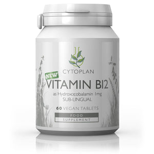 Vitamin B12 (as Hydroxycobalamin) Sub-lingual 1mg 60's