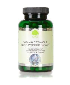 Vitamin C 750mg & Bioflavanoids 150mg 120's