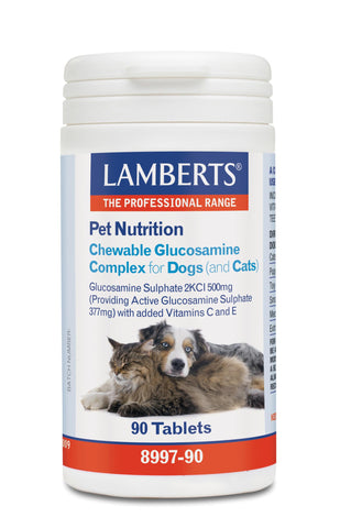 Pet Nutrition Chewable Glucosamine Complex for Dogs and Cats 90's