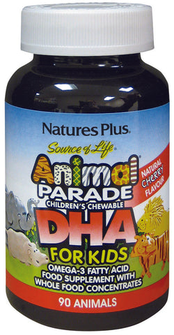 Source of Life Animal Parade Children's Chewable DHA Natural Cherry Flavour 90's