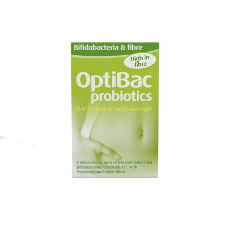Optibac Bifidobacteria & Fibre (For Maintaining Regularity) 30 sachets
